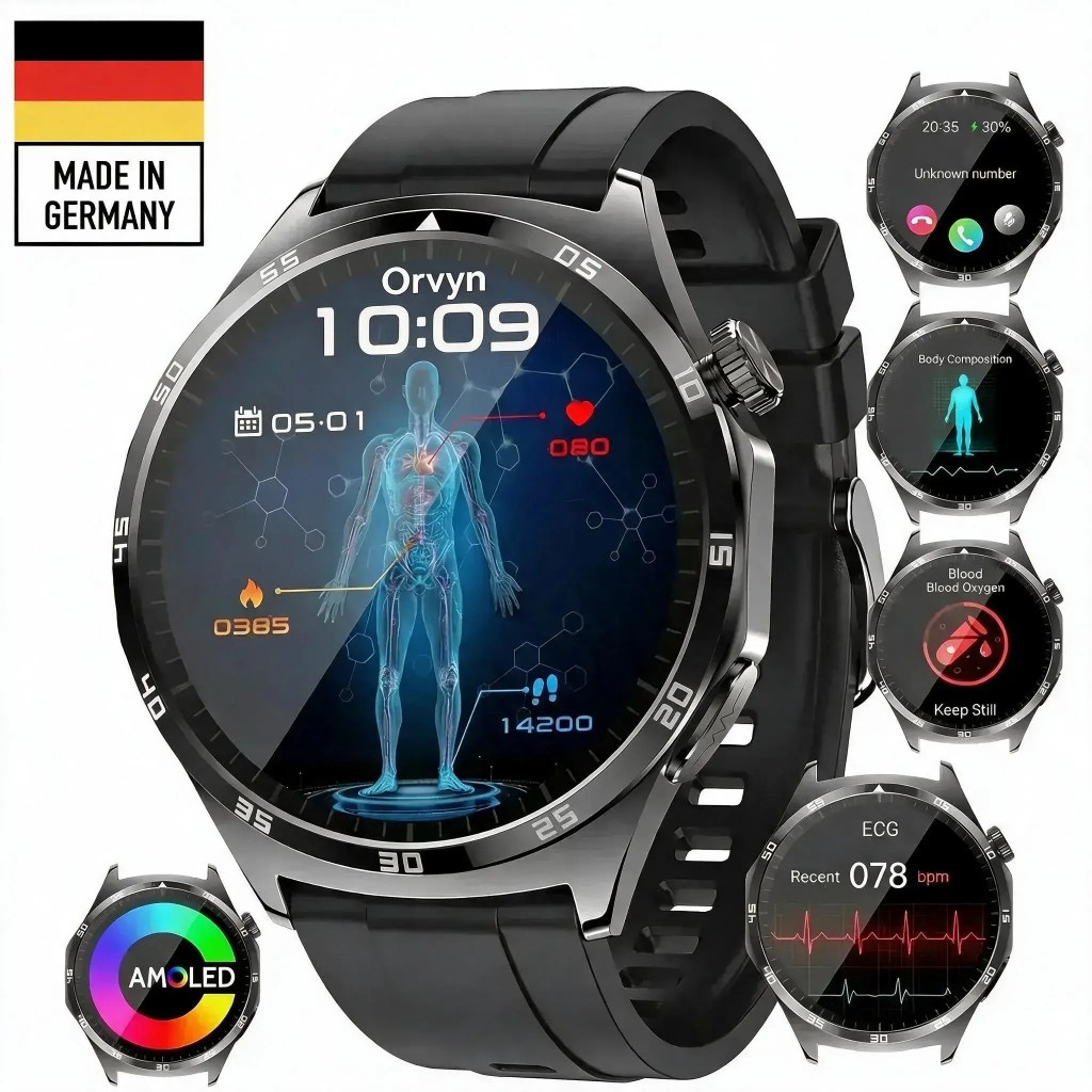 Kompletny zestaw Orvyn smartwatch