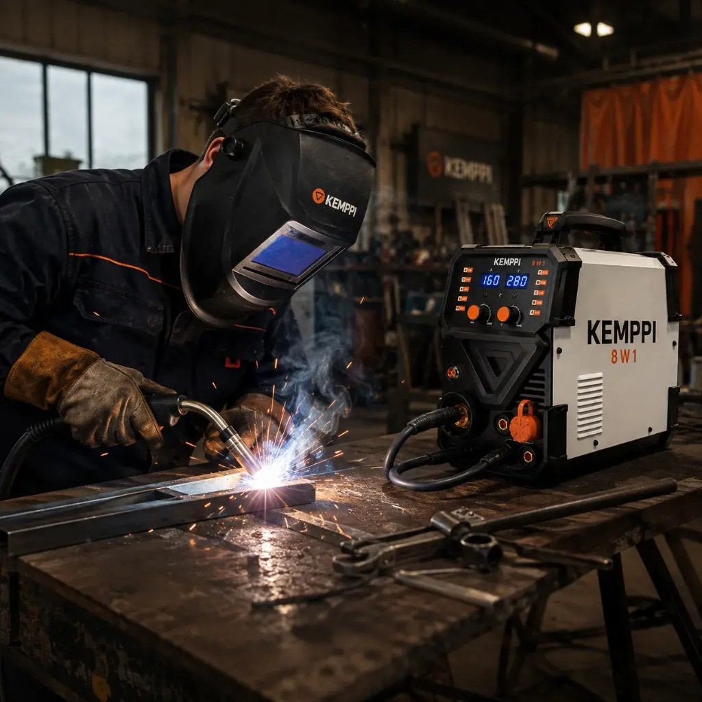 WeldForge portable welder for garage and job site